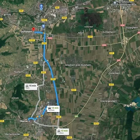 アパート Au Coeur Du Vignoble/centre *